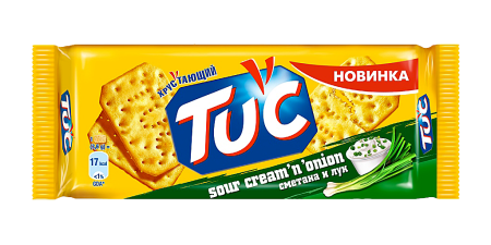 Крекер TUC Sour Cream and Onion Сметана и лук